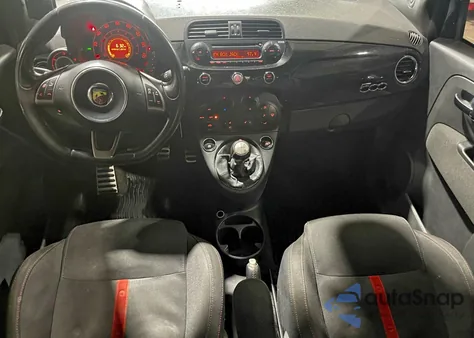 2013 Fiat 500 Abarth z USA, uszkodzony, nr VIN 3C3CFFFH9DT664970